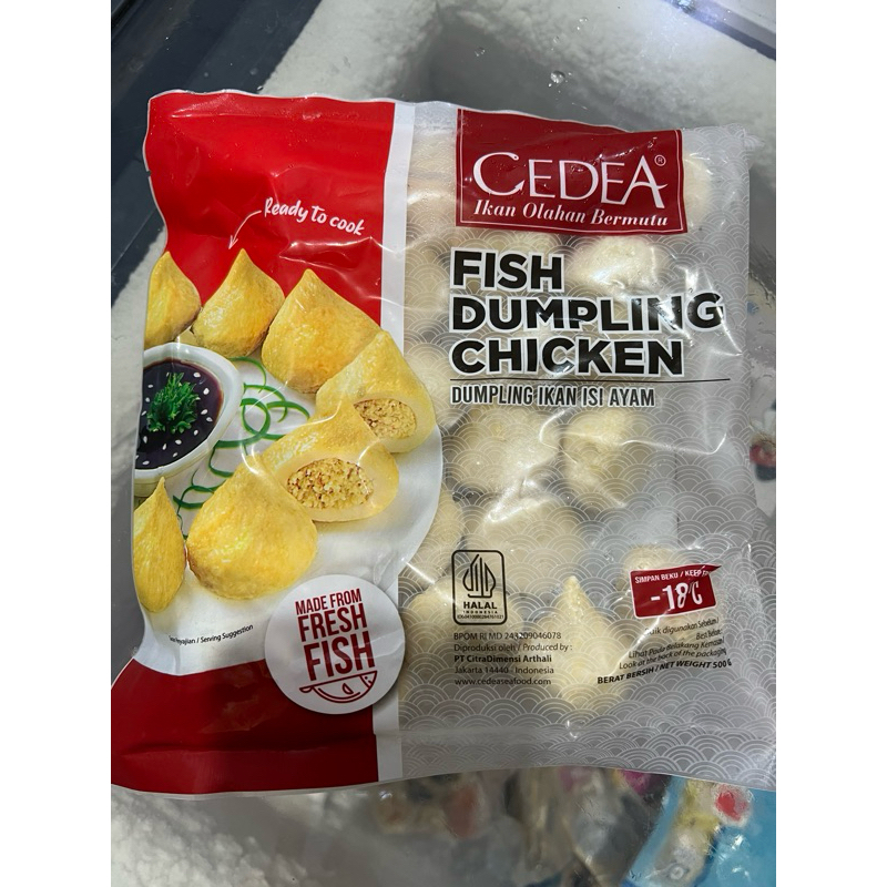 

Dumpling Ayam Cedea 500 gram