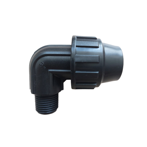 Elbow HDPE Drat Luar  25 X 1/2"  Keni Knee Compression Sambungan Pipa