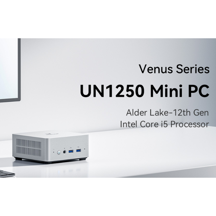 MiniPC MINISFORUM UN1250 Intel Core i5 1250P 12 Core SSD NVMe Triple Display WiFi6e 2.5G LAN Windows