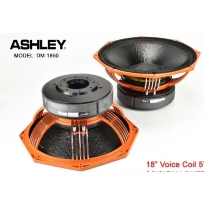 Speaker Komponen ASHLEY DM 1850 ORIGINAL 18 INCH COIL 5