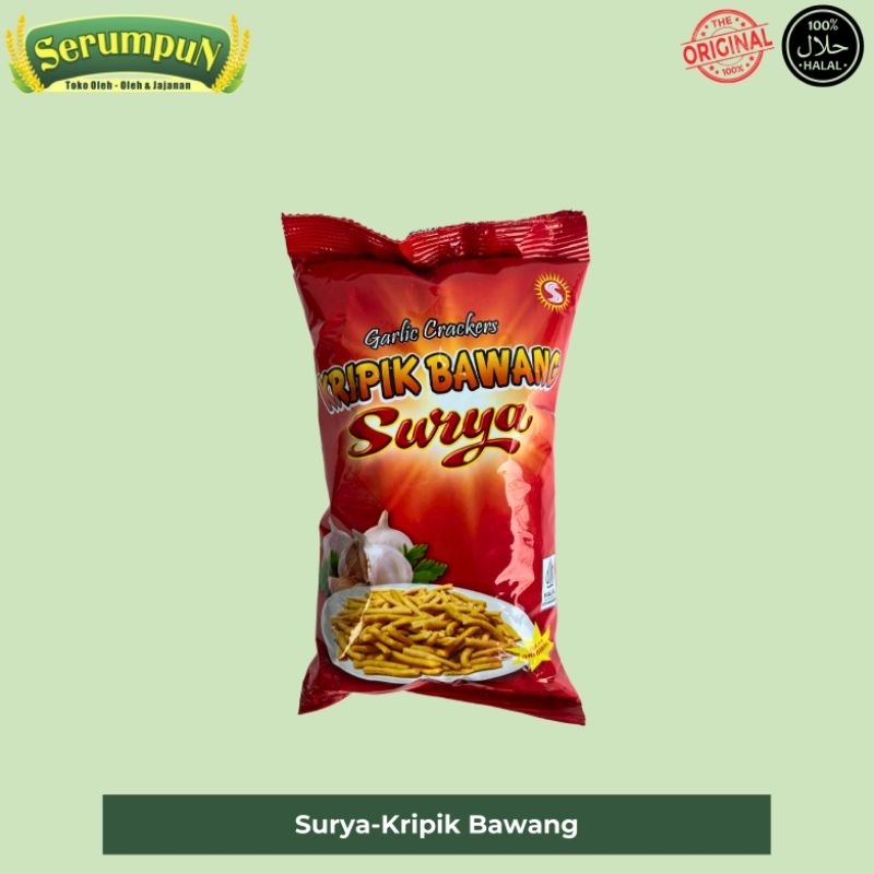 

Kripik Bawang Surya | Keripik Bawang | Kripik Surya | Makanan Ringan