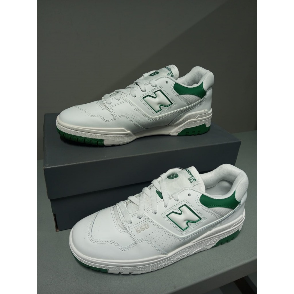 New Balance 550 White Green Cream