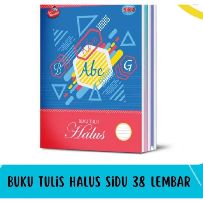 

BUKU TULIS HALUS SIDU 38 LEMBAR (PAK) ISI 10 BUKU