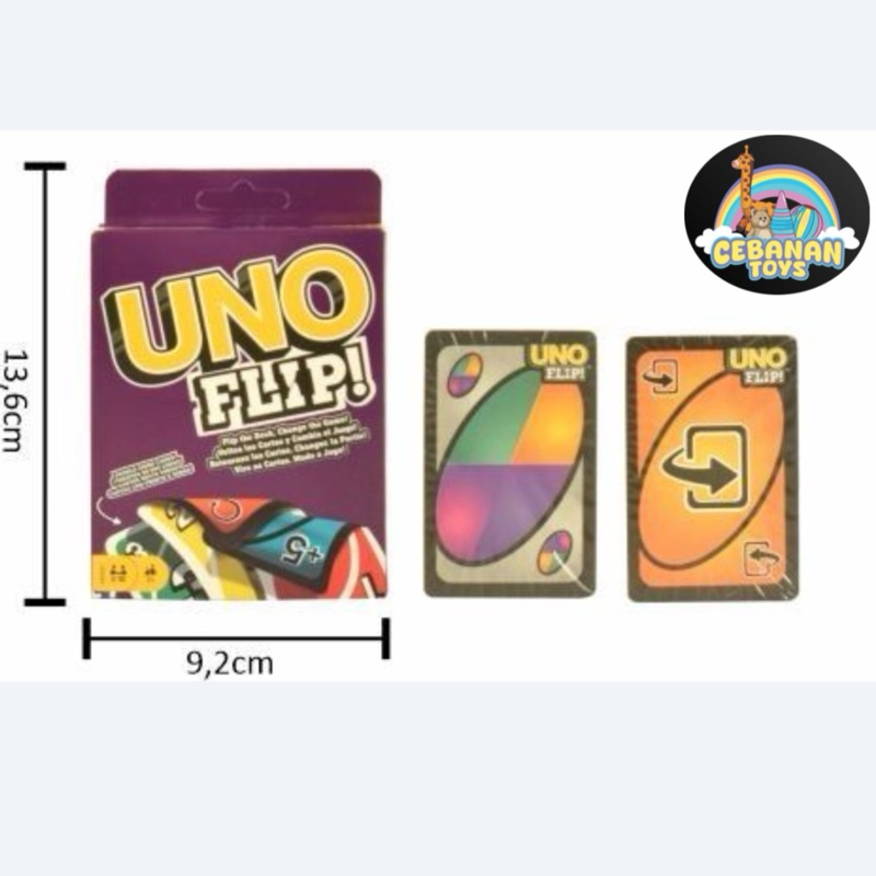 Kartu Uno || UNO || Uno Flip || Uno Card || Mainan Kartu Uno Flip