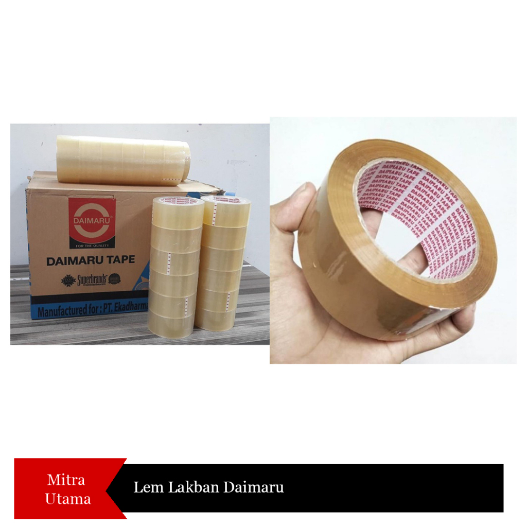 

Lem Lakban Selotip Bening 100Y VARIASI