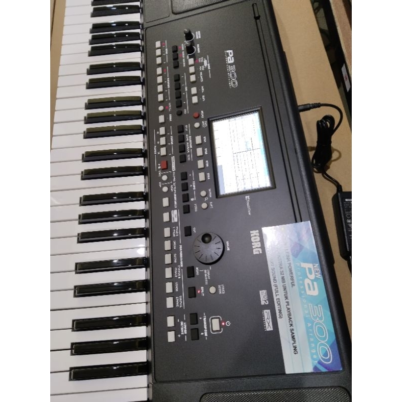 Keyboard Korg PA300 Baru Fullset Garansi Resmi
