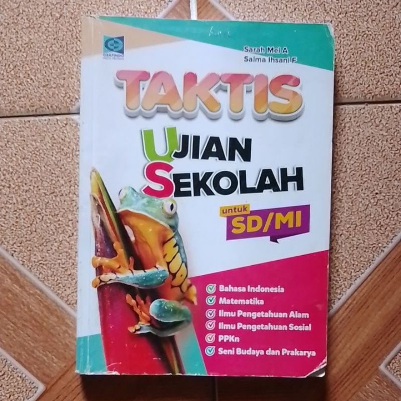 TAKTIS UJIAN SEKOLAH UNTUK SD/MI
