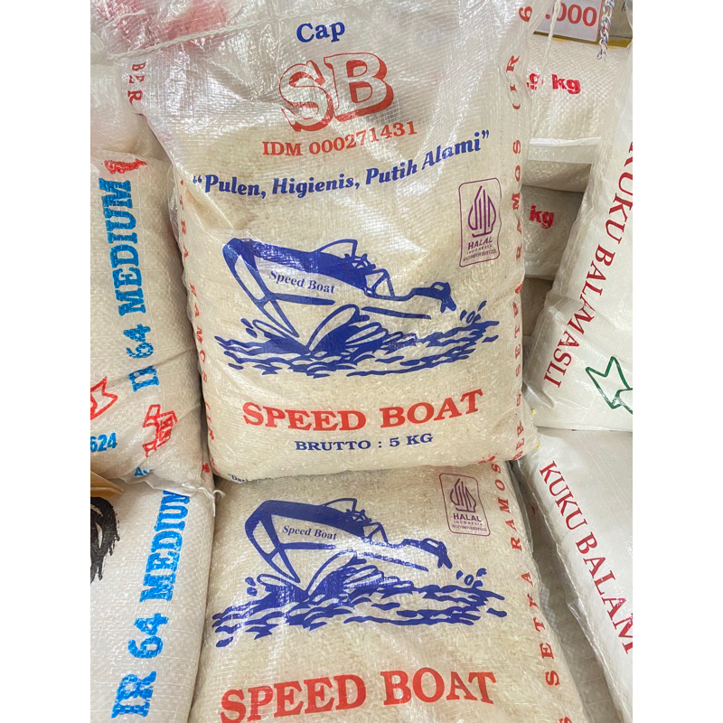 

Beras speed boat 5 Kg
