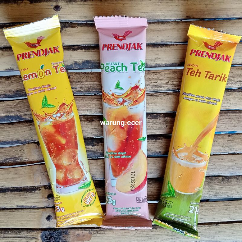 

ECERAN - PRENDJAK LEMON TEA / PEACH TEA / TEH TARIK (1 SACHET)