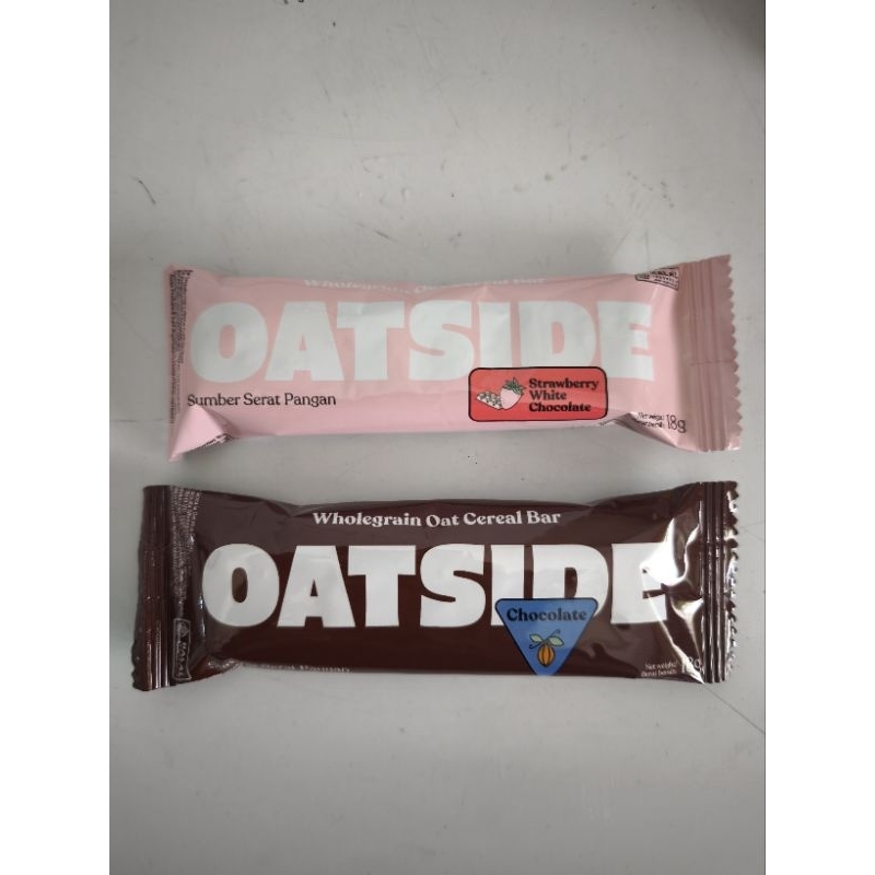 

Oatside Cereal Bar 18 g | Wholegrain Oar Cereal Bar | Rasa Coklat - Strawberry