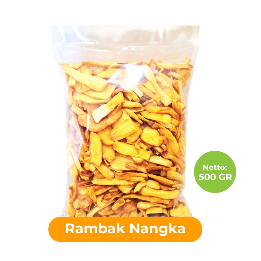 500 gr [Sugar Free] - Jackfruit Crunch Rambak Buah Nangka (Utuh)