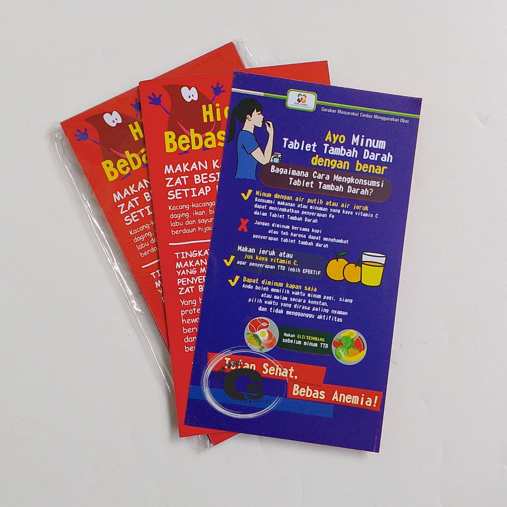 

Flyer Hidup Sehat Bebas Anemia - Edukasi Penyakit Anemia - Flyer Kesehatan