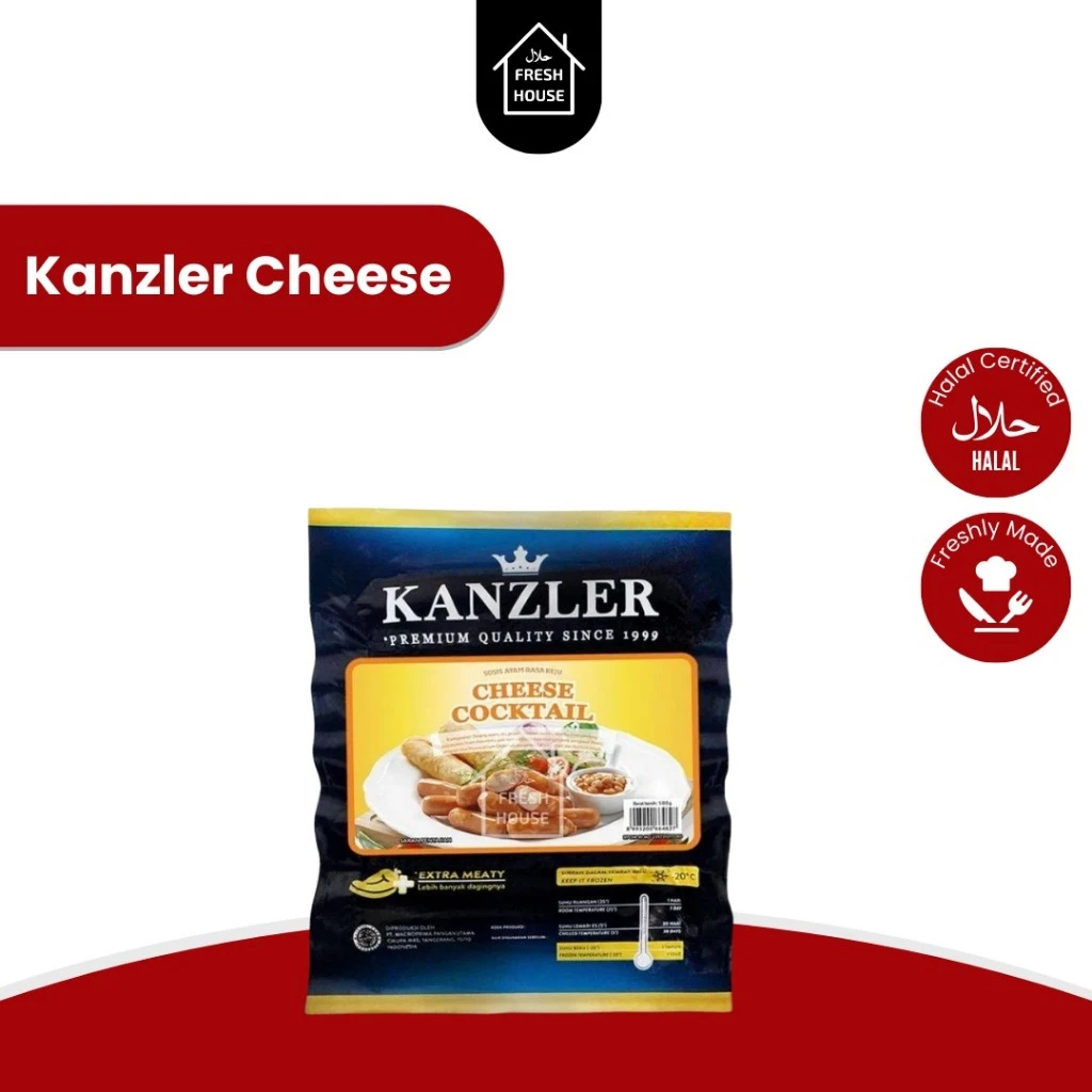 

SOSIS KANZLER CHESEE COCTAIL 500GR