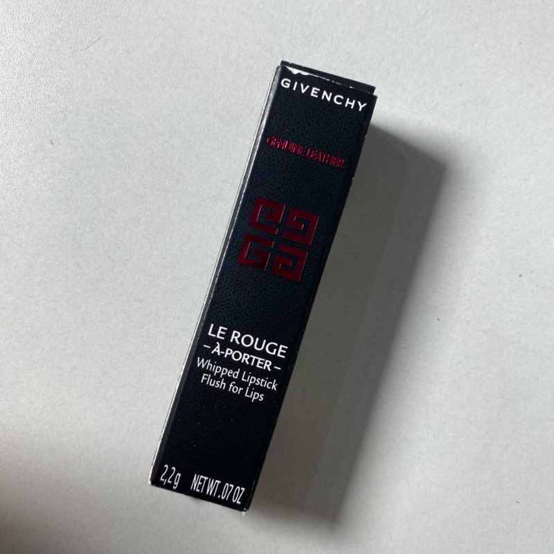 NEW Lipstick Flush Genuine Leather GIVENCHY - 102 Beige Mousseline / lipstick branded / lipstick giv