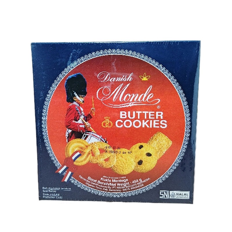 

MONDE BUTTER COOKIES CAN 454 GR