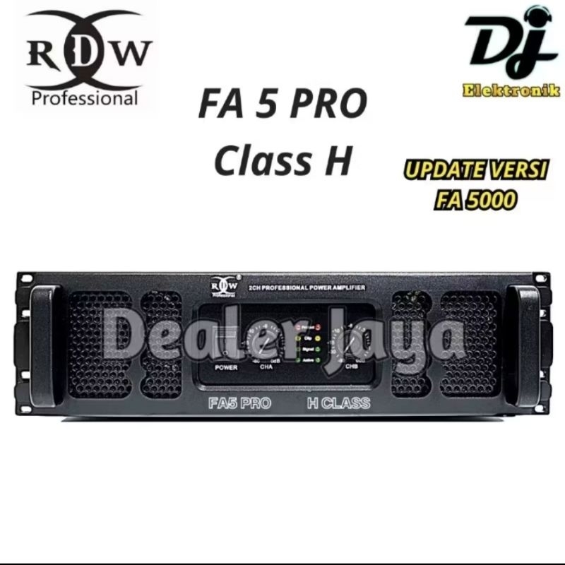 Power RDW FA 5 PRO + Packing Kayu
