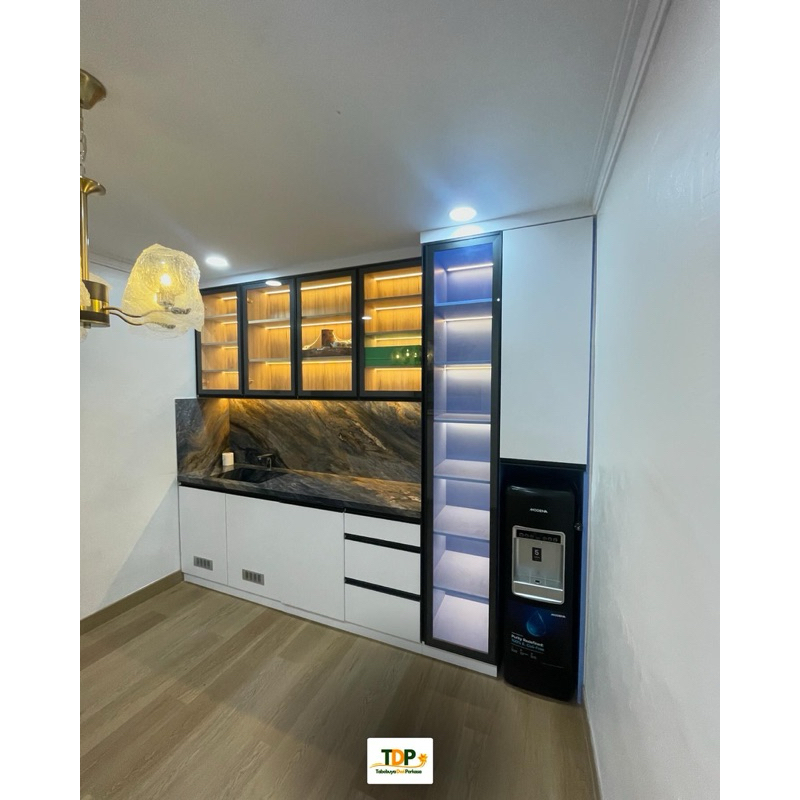 Pantry kitchenset kompor meja kitchen meja dapur minimalis