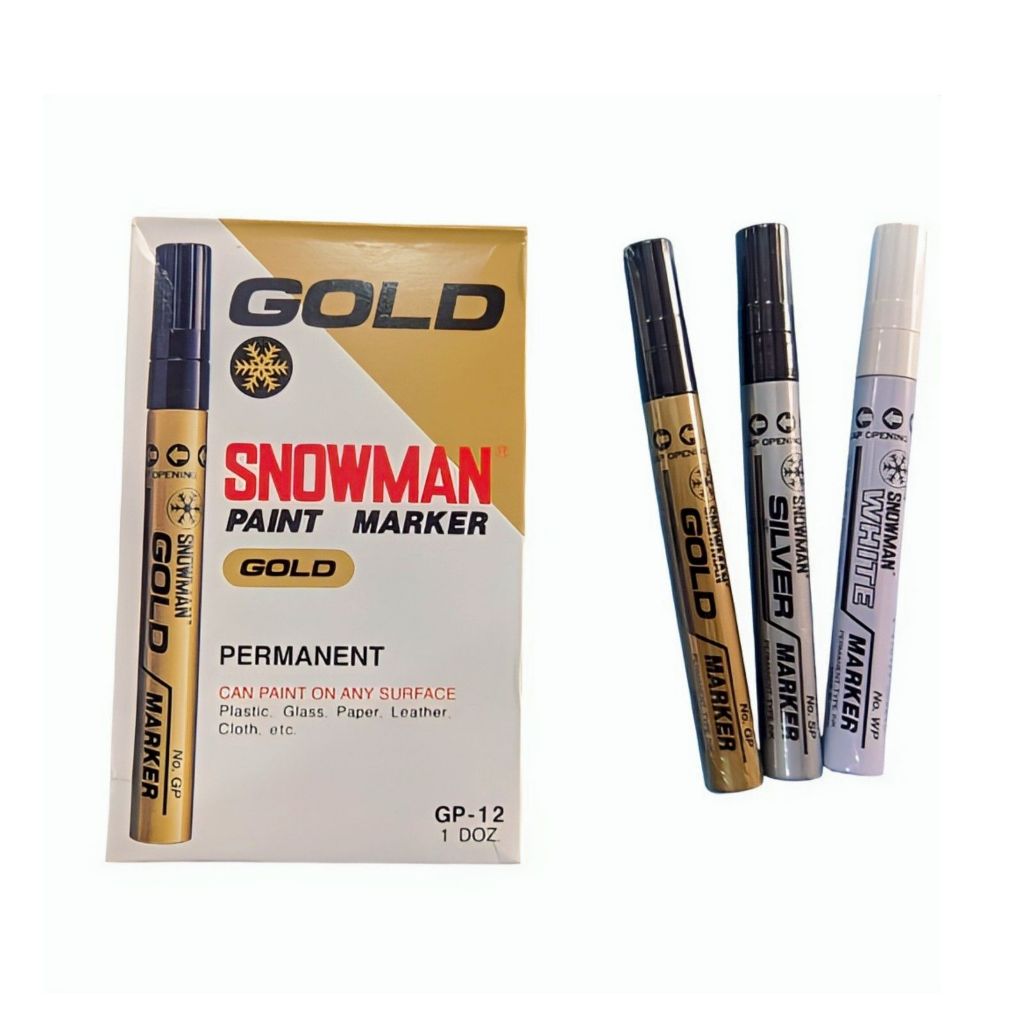 

SPIDOL GOLD, SILVER, WHITE / SPIDOL EMAS, SILVER, PUTIH SNOWMAN PERMANEN