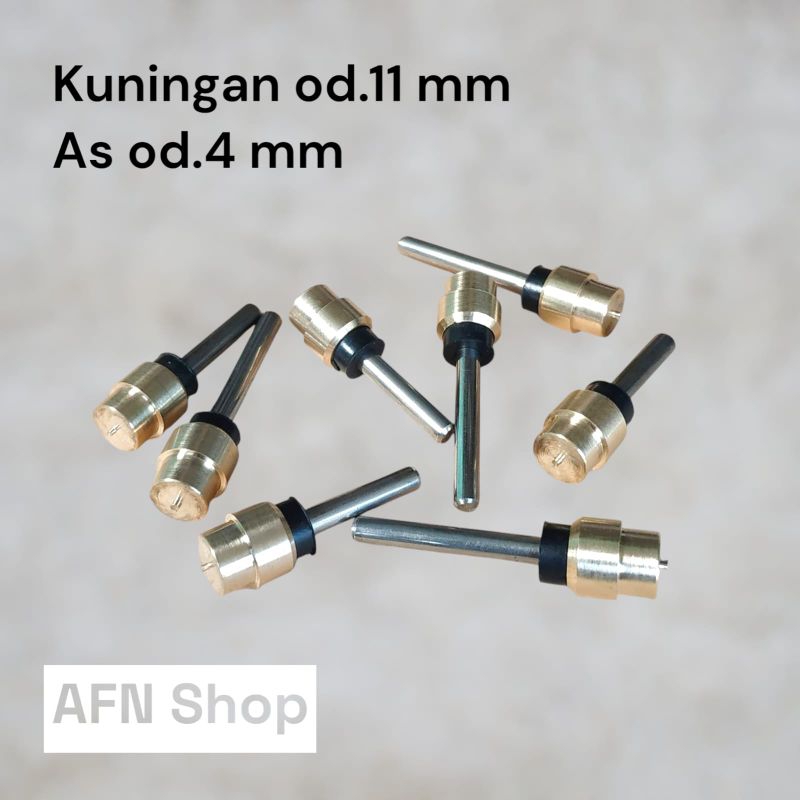 Pentil Valve Gejluk Kuningan Depan/Belakang (1 set)