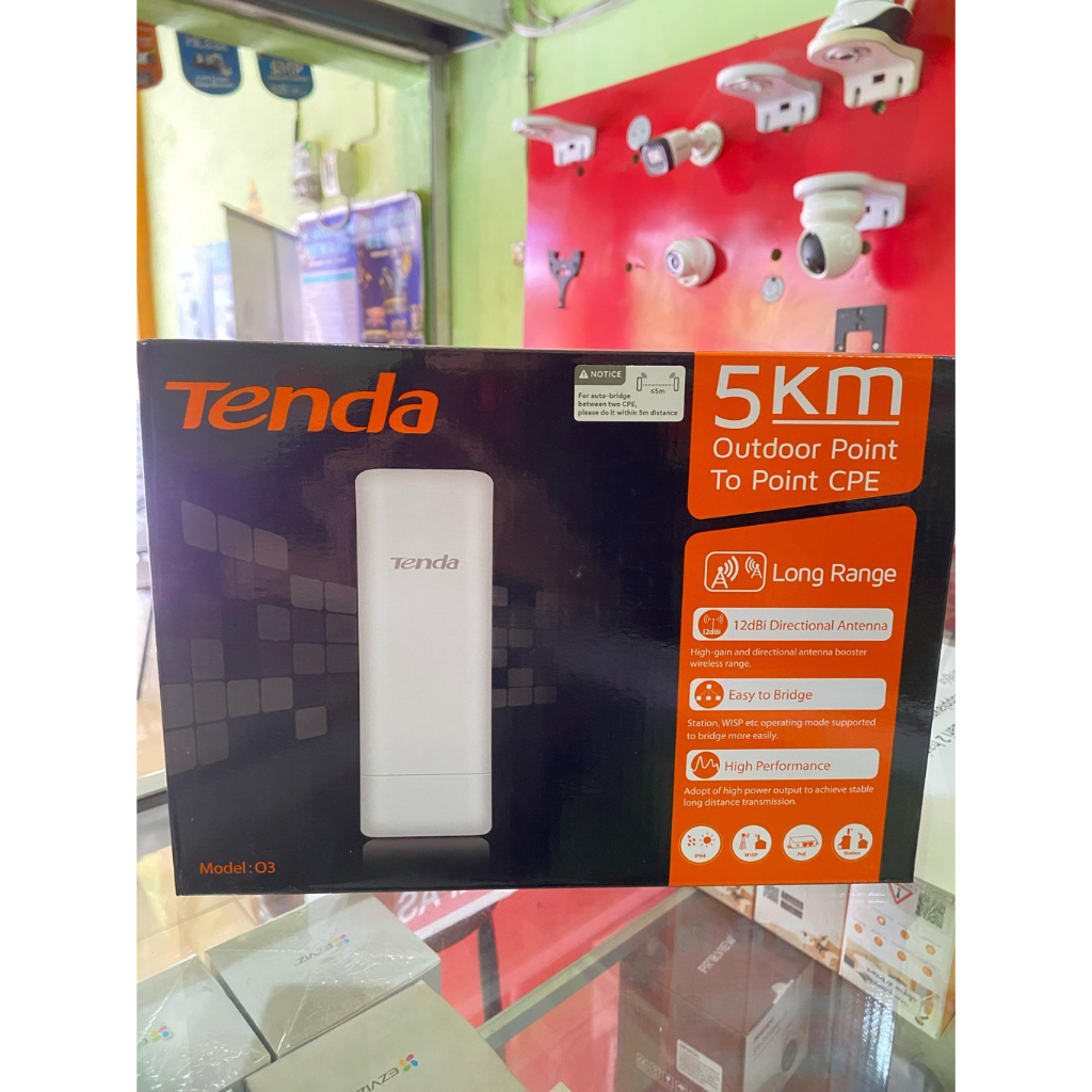 TENDA 03 5KM OUTDOOR POINT TO POINT CPE