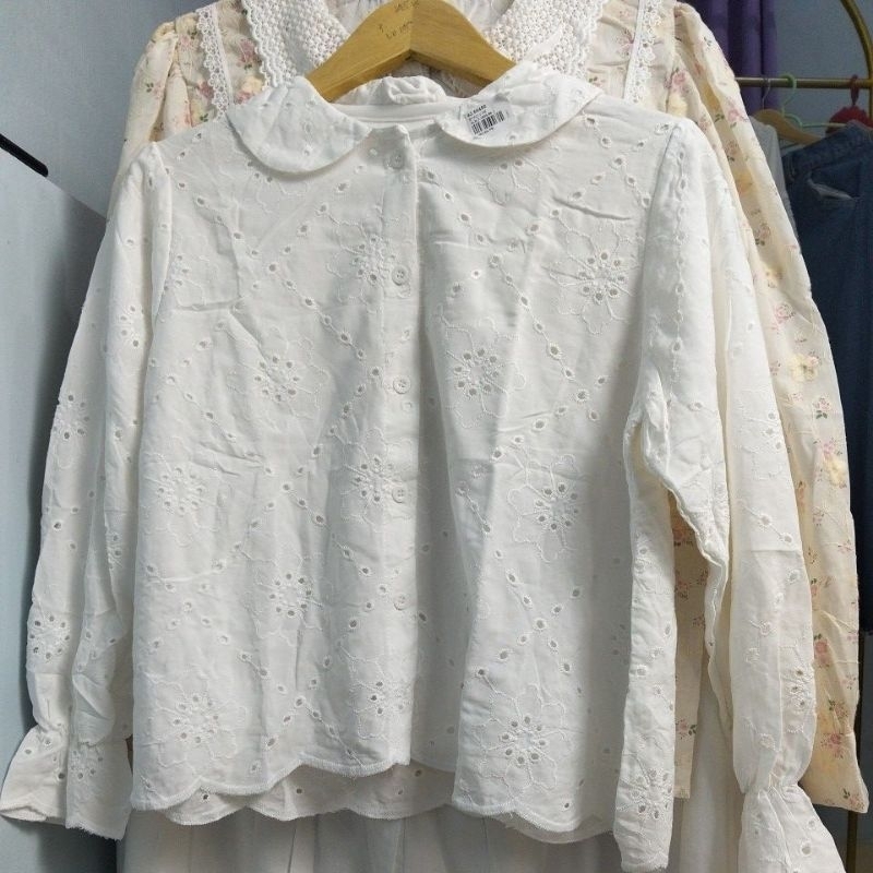 KEMEJA KATBOL PUTIH FULL FURING