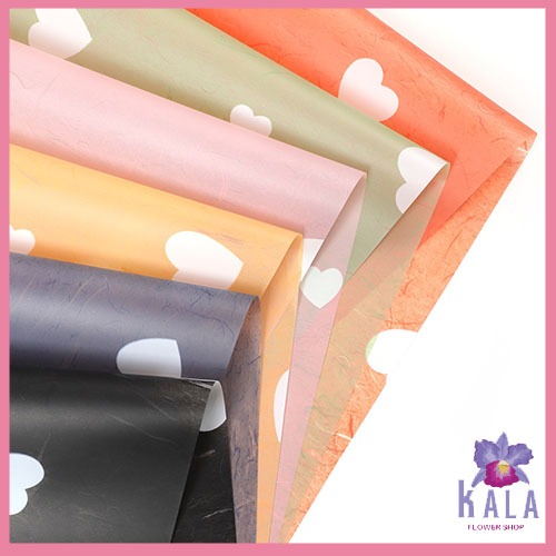 

Kertas Buket Love Cellophane Flower wrapping kb6091
