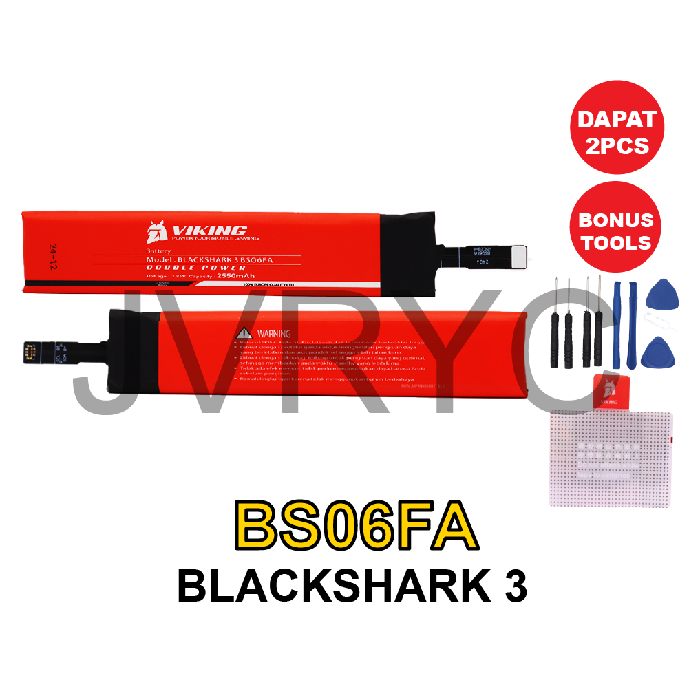 VIKING Baterai Black Shark 3 - 3S BS06FA