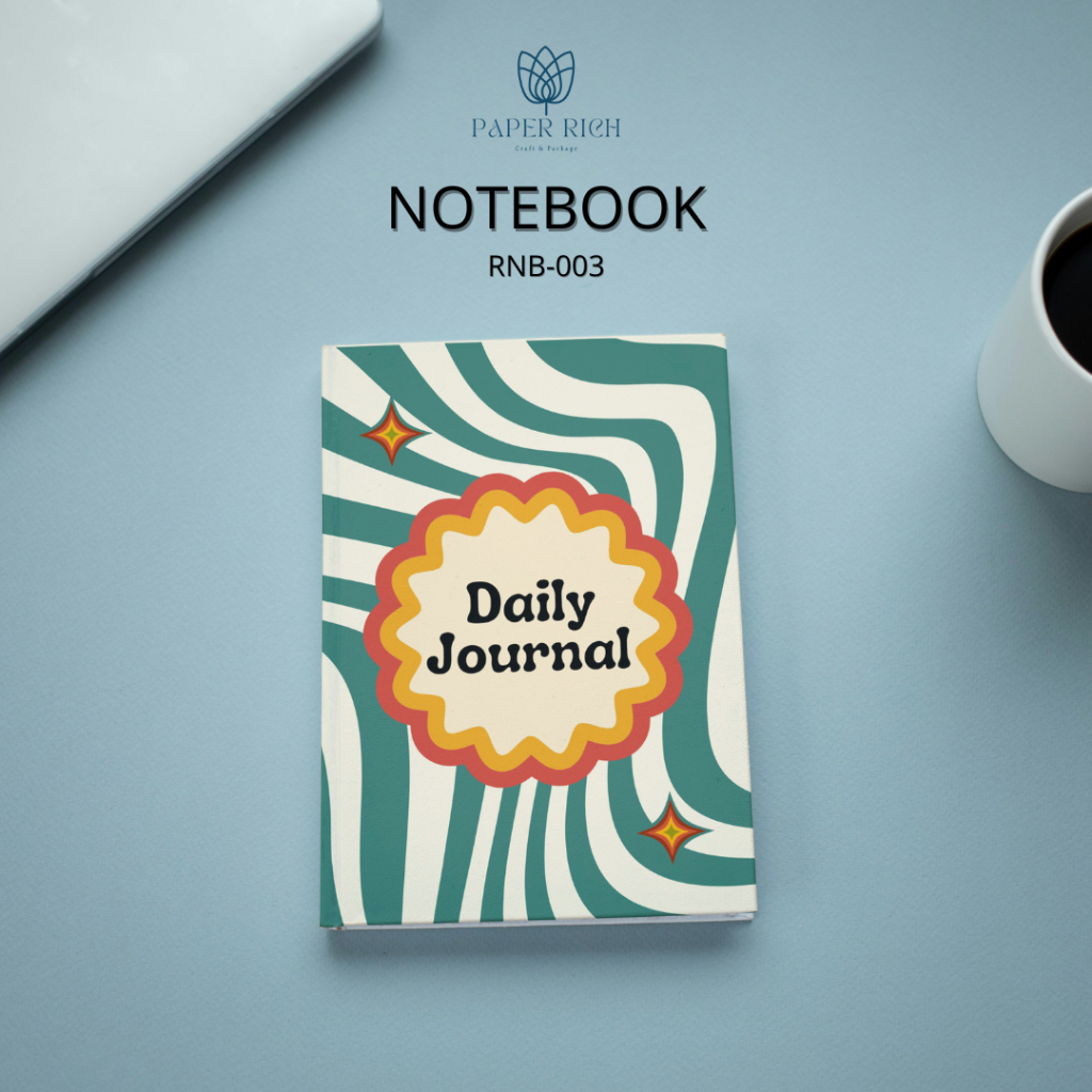 

Notebook RNB A6 / Buku Catatan / Buku Harian Estetik Diary Journal Paper Rich