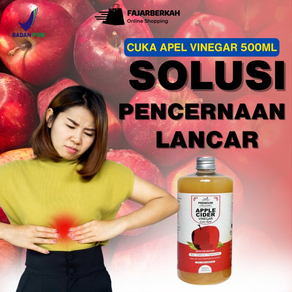 

Cuka Apel Premium White Mother Apple Cinder Vinegar Organik Minuman Untuk Kesehatan Lambung