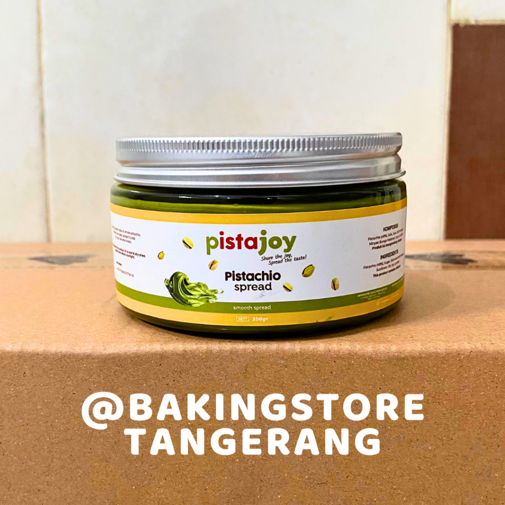 

PistaJoy Pistachio Spread Smooth 200 gr | Selai Pistachio Kacang