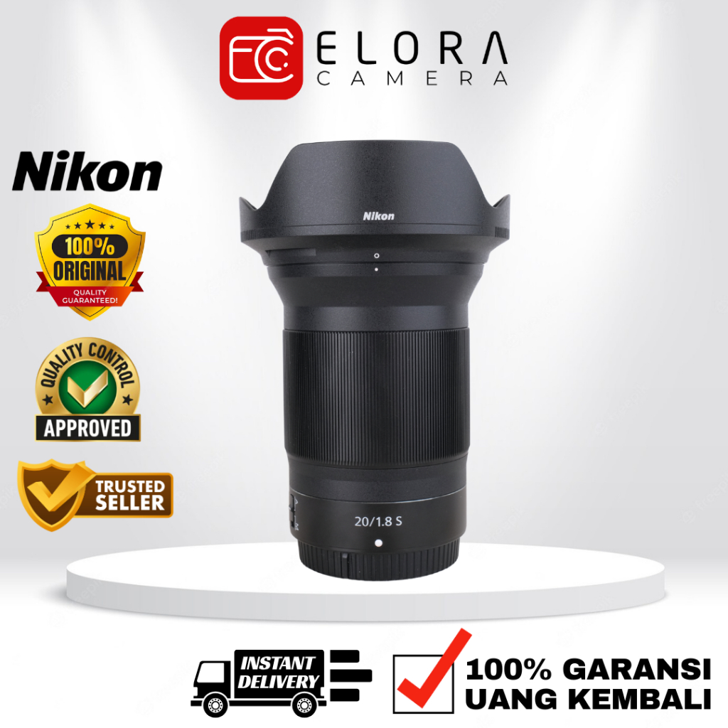 Nikon Z 20mm F1.8 S / Lensa Nikon Z 20 mm F 1.8 S