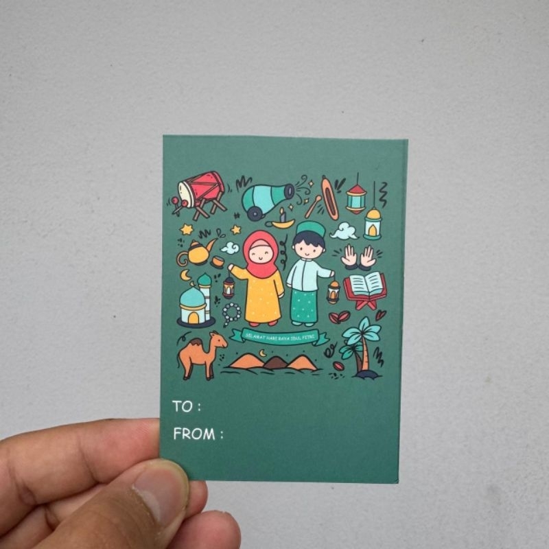 

Idul fitri tag ( 1 pack isi 12 pcs Tag )