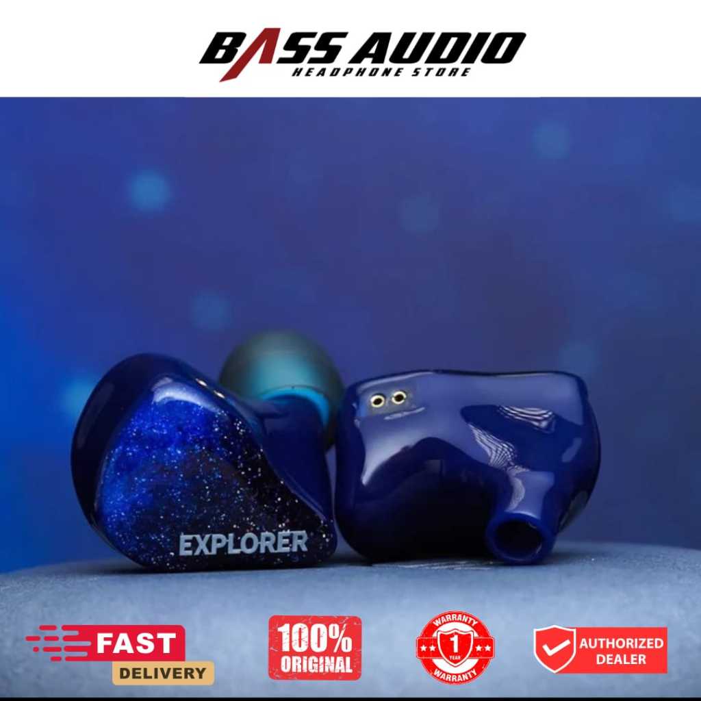 AFUL Explorer 1DD+2BA Hybrid In-Ear Monitors - 3.5mm