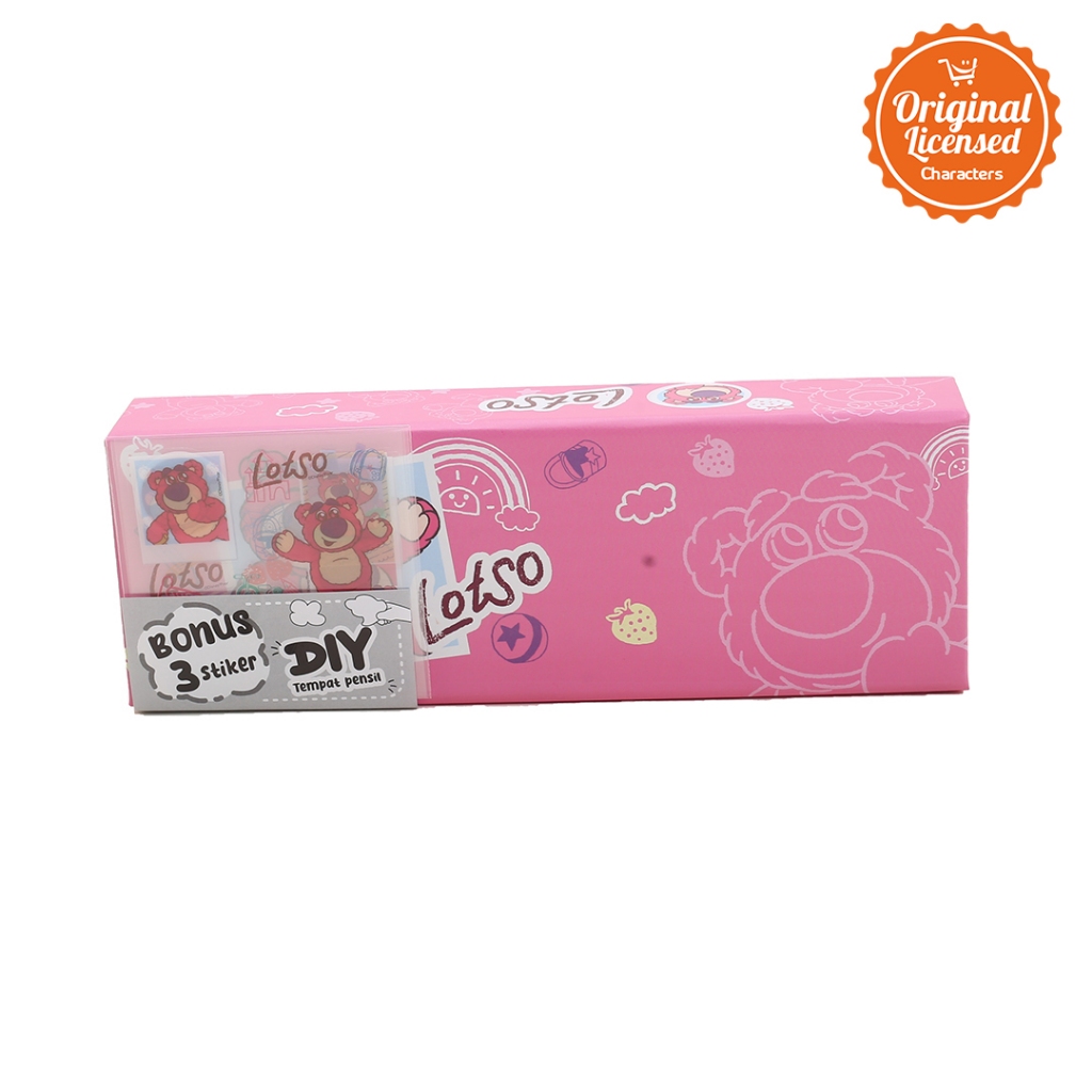 

Lotso Paper Pencil Case With DIY Sticker 20x3 cm