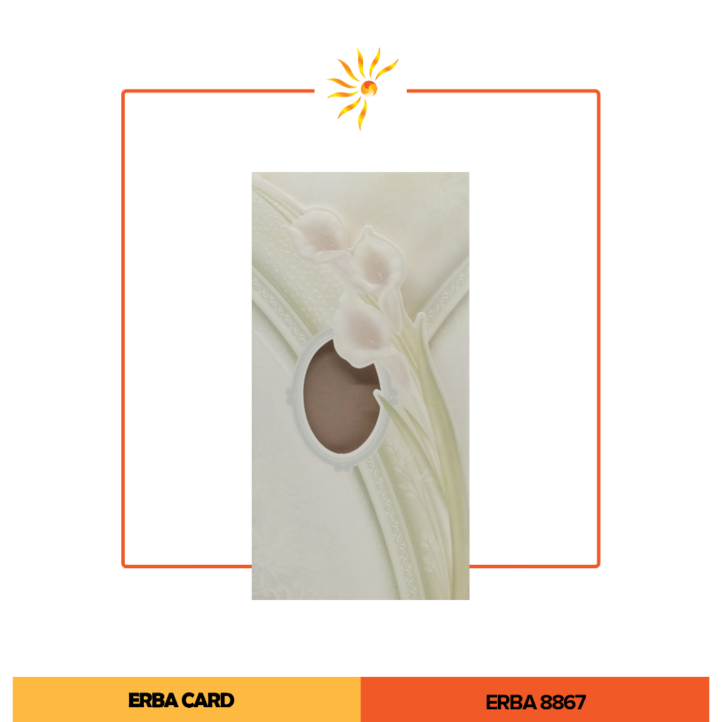 

Blangko Undangan Pernikahan / Wedding Invitation ERBA 8867 / 11009 / 8899 / 88102 - ISI 100 PCS (BLANGKO KOSONG) - Sun Graphic