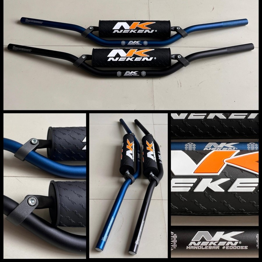 STANG NEKEN CONSTANT BLUE AND BLACK ORIGINAL STANG MOTOR NEKEN CONSTANT ORIGINAL HANDLEBARS NEKEN CO