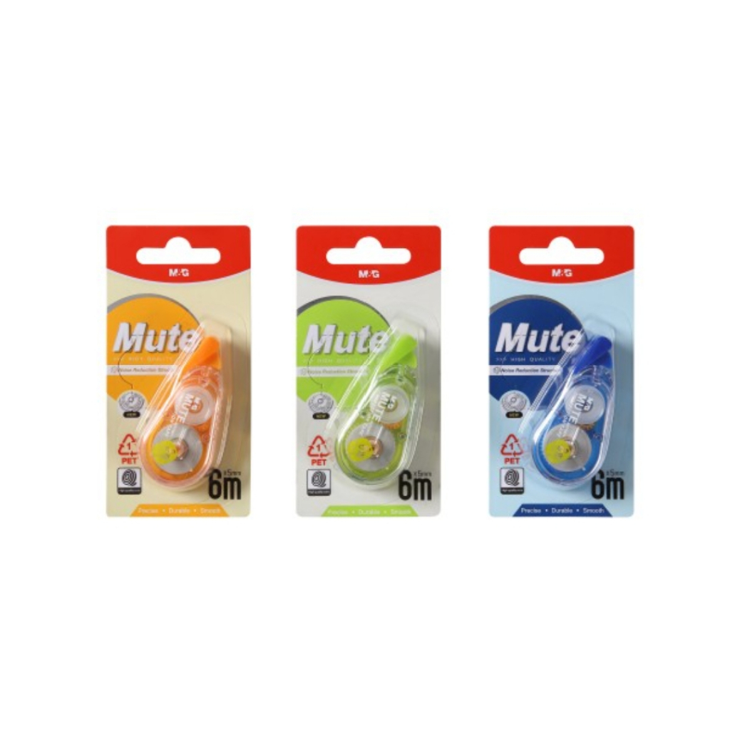 

M&G Correction Tape CT75671 / Muted Tidak bersuara Antimacet mini