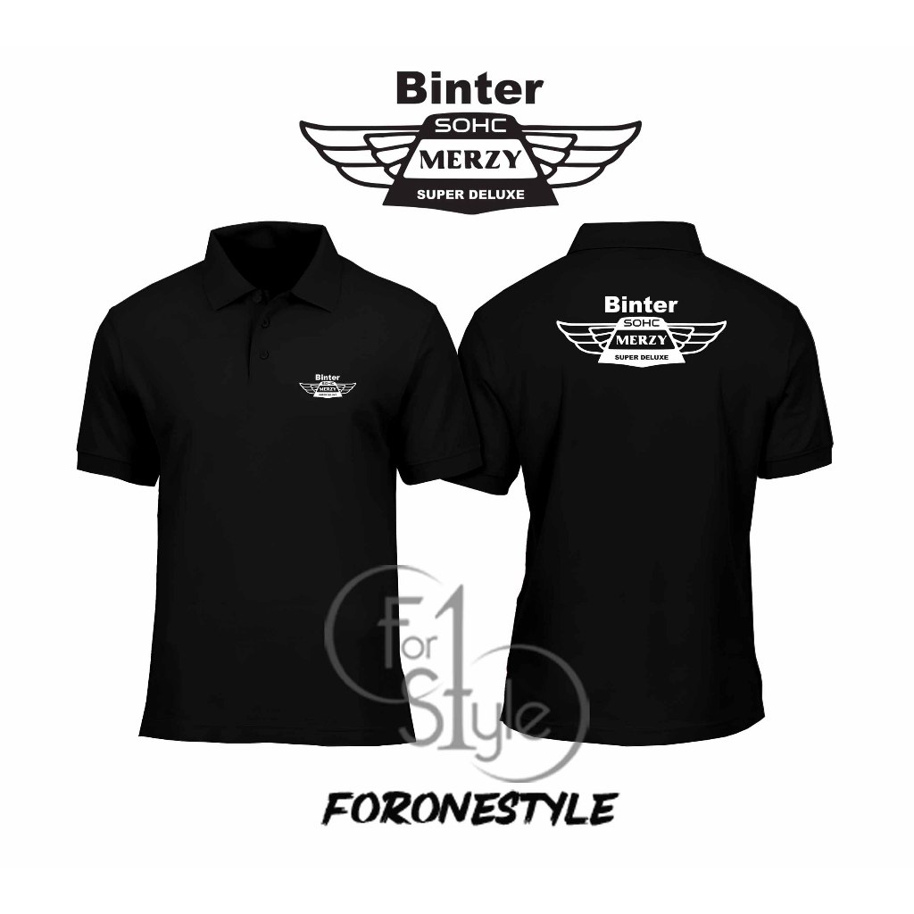 POLOSHIRT BINTER SOHC MERZY - POLO BERKERAH BINTER SOHC MERZY - POLO BINTER SOHC MERZY
