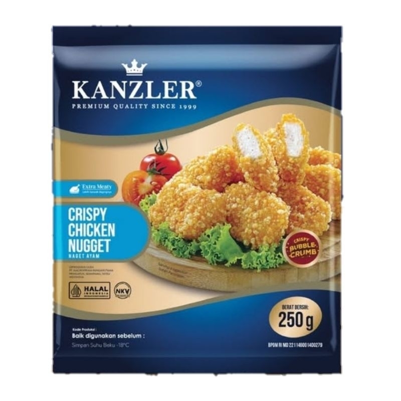 

KANZLER Crispy Chicken Nugget 250 gr