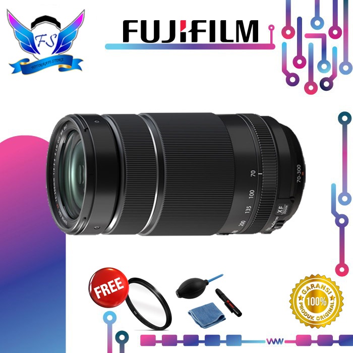 Fujifilm XF 70-300mm F4-5.6 R LM OIS WR Lensa Fujinon XF 70-300mm
