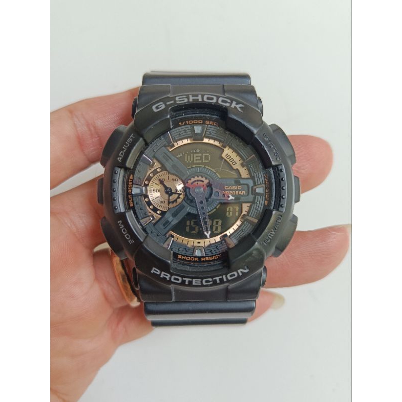 Casio G-Shock GA 110RG original bekas bagus normal semua siap pakai
