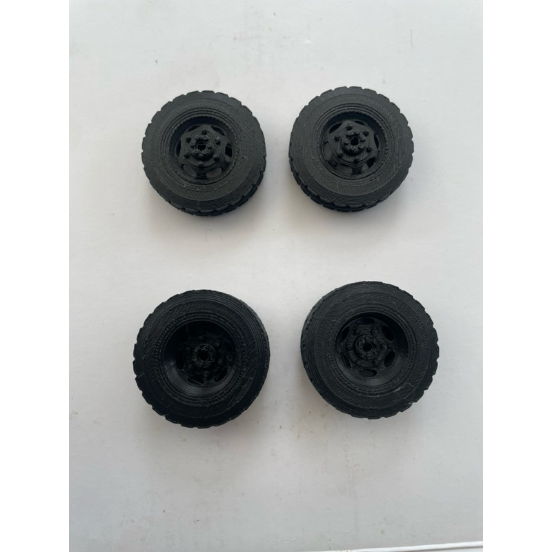 Ban bus/truk miniatur 4 pcs