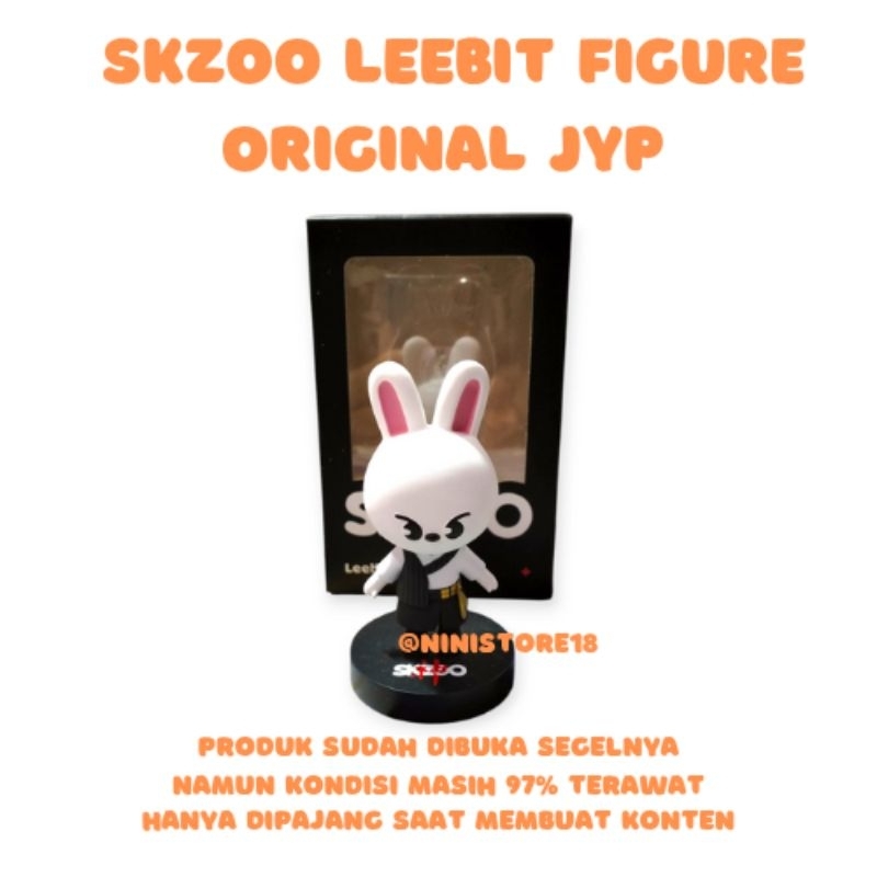 (PRELOVED) SKZOO LEEBIT FIGURE STRAY KIDS JYP SHOP FREE PC OFFICIAL STRAYKIDS
