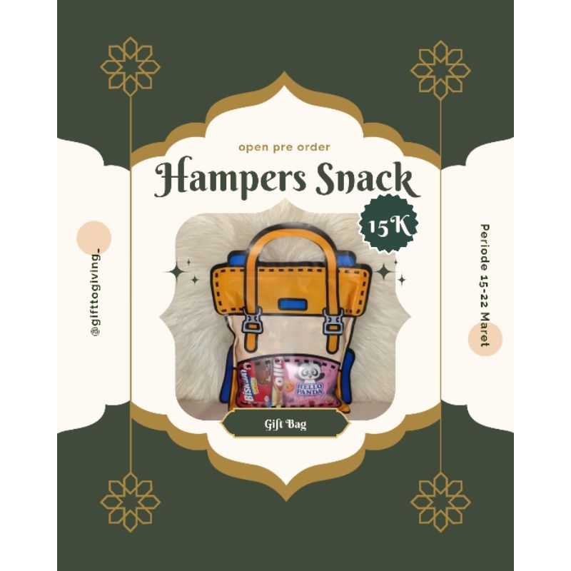 

Hampers Snack Bag Gift (Bisa Request isian)