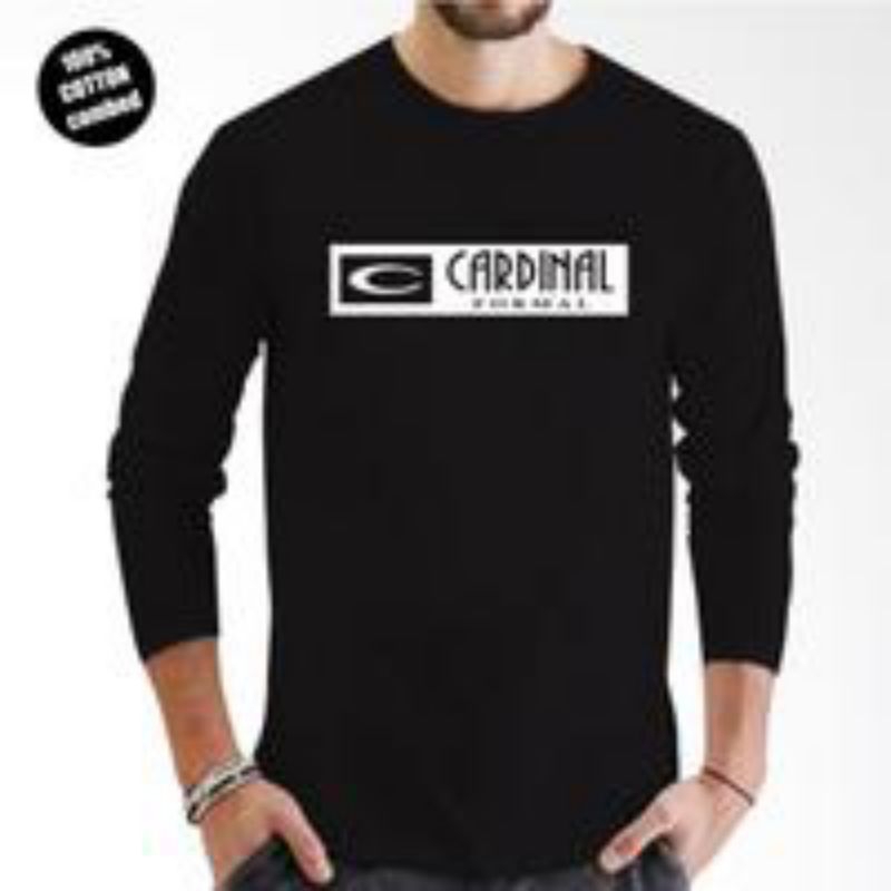 KAOS DISTRO PRIA  CARDINAL LENGAN PANJANG