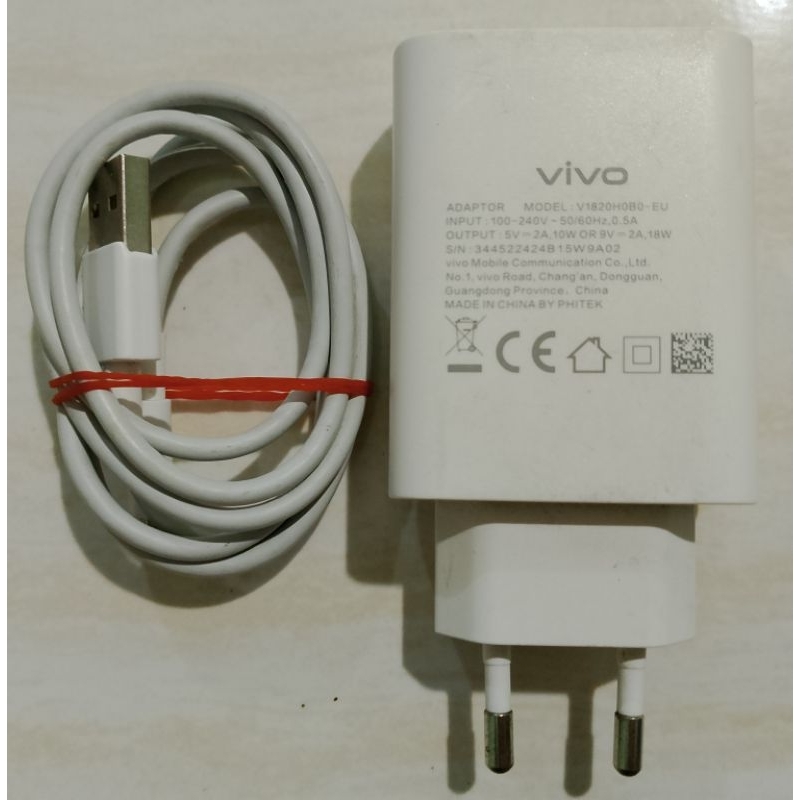 Charger bawaan vivo Y19s