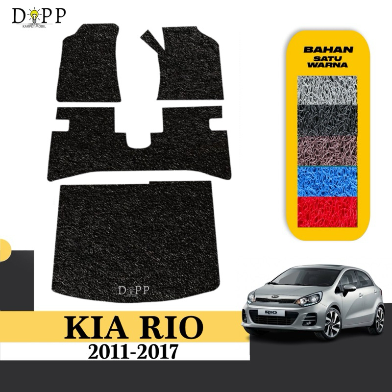 Karpet Mobil Kia Rio / Karpet Mobil Mie Bihun Kia Rio Hatchback 2011-2017