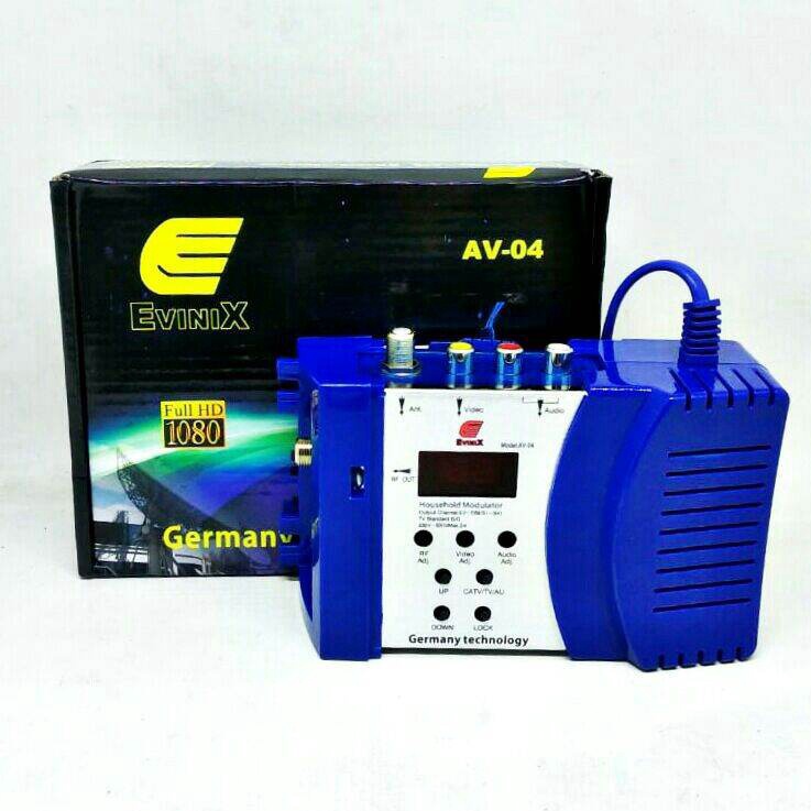 Super Modulator Evx H4 AV TO RF UHF  VHF