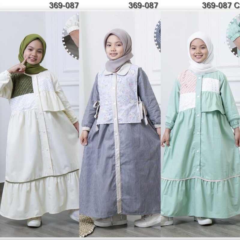 PART I (SIZE S)GAMIS ANAK DALIMA KIDS BY SEMUT