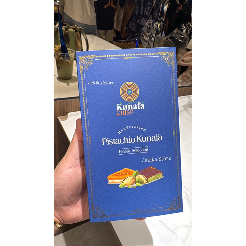 

Ready 8 Juli 2025 Kunafa Crisp cokelat arab